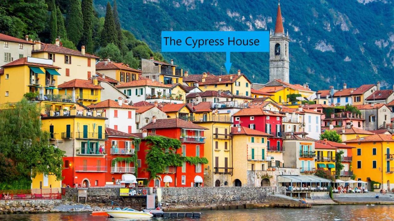 The Cypress House - Historical Center With Ac Apartment Varenna Exterior photo